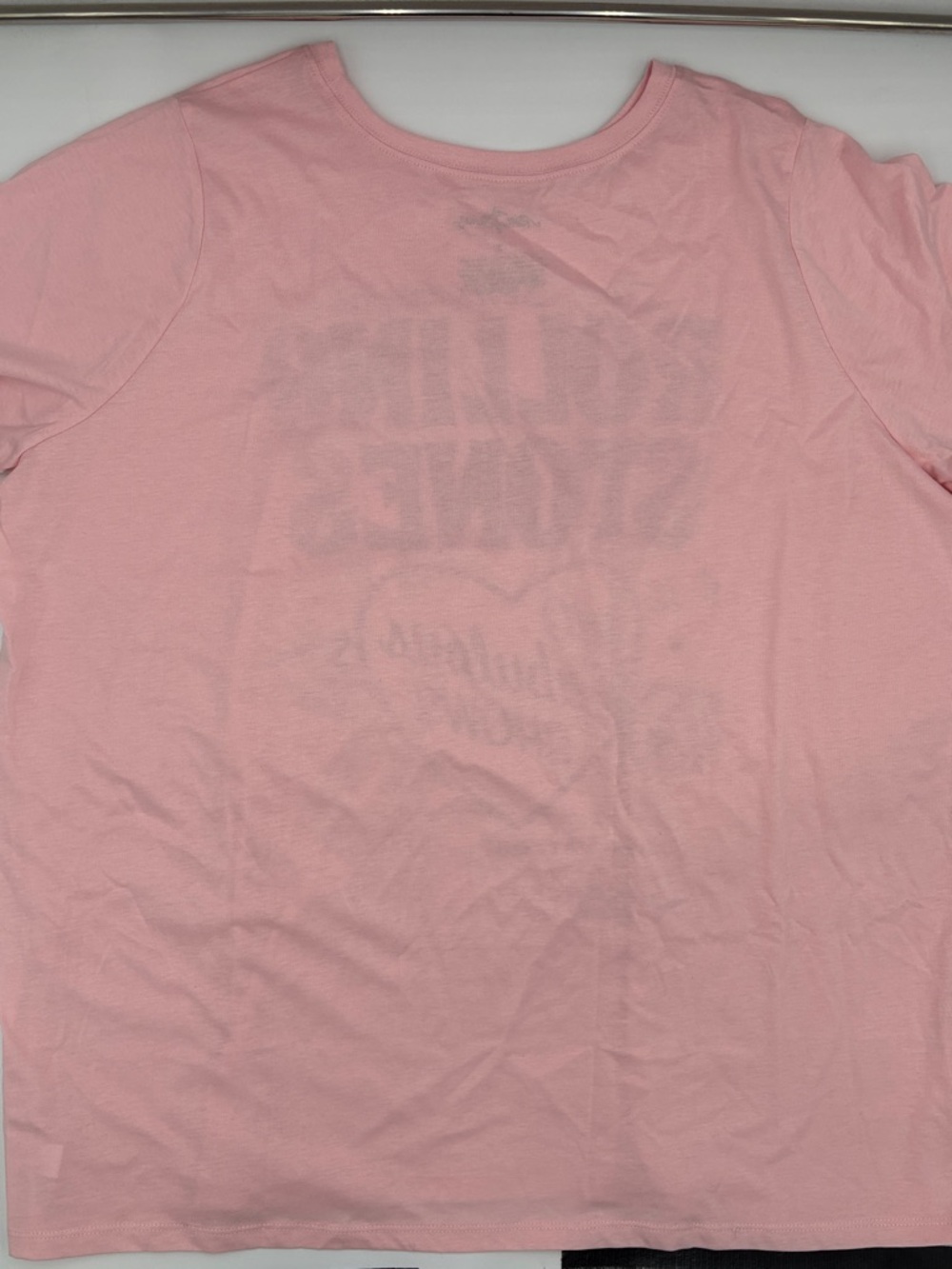Torrid Rolling Stones Relaxed Cotton Crew Tee in Coral Blush - Picture 4 of 6